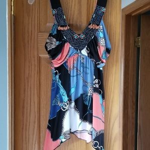 Venus blouse bead detail